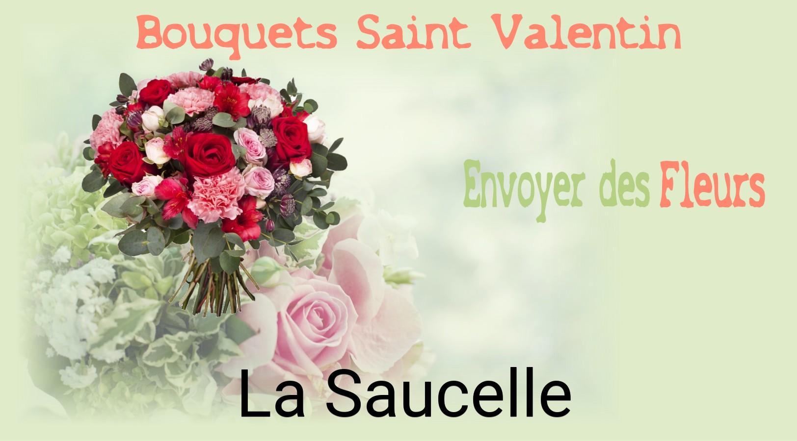 Roses de Saint-Valentin livrées à La Saucelle